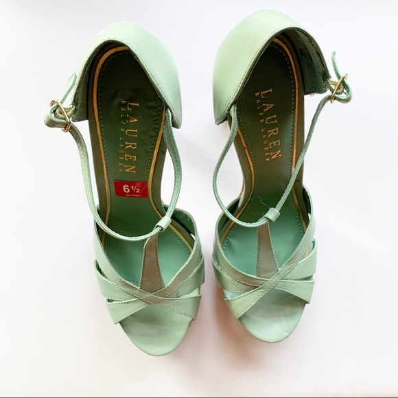 🛍SOLD 🛍Lauren by Ralph Lauren Frieda heels 6.5 - Picture 9 of 12